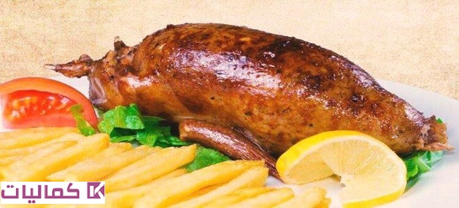 طريقة عمل الحمام المحشي بالخلطة