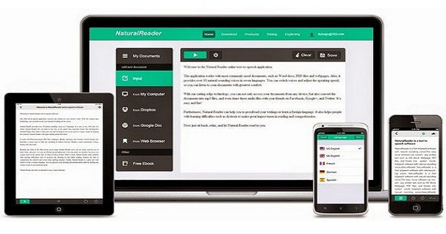 موقع Natural Reader
