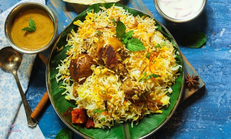طريقة عمل الرز المندي بدون دجاج