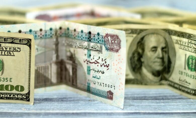 سعر الدولار مقابل الجنيه المصري